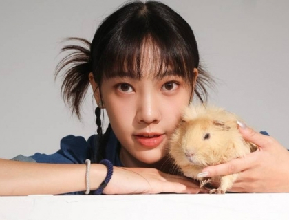 新生代藝人艾庭領養可愛天竺鼠
